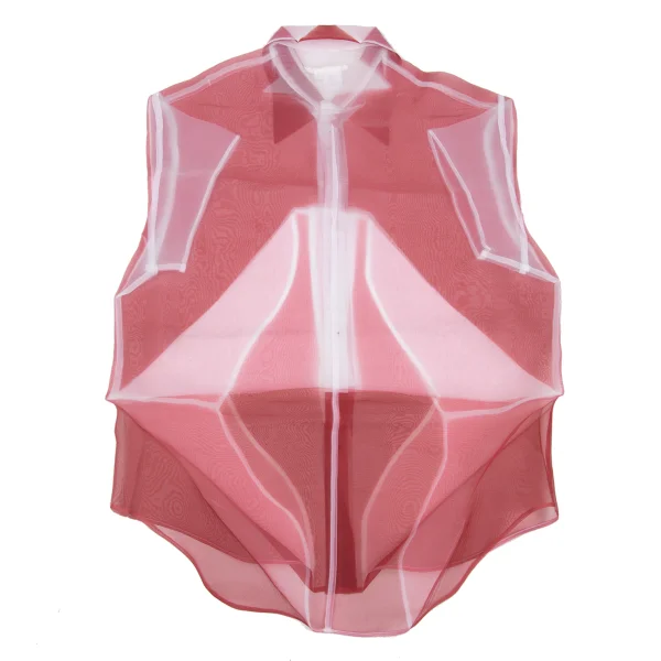 Y's Fold Printed See-through Shirt K-168631_010