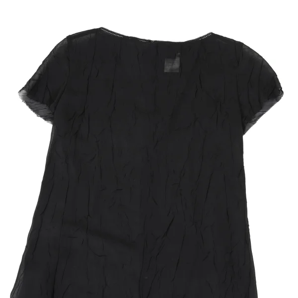 Y's Wrinkle Poly See-through Dress K-168632_003