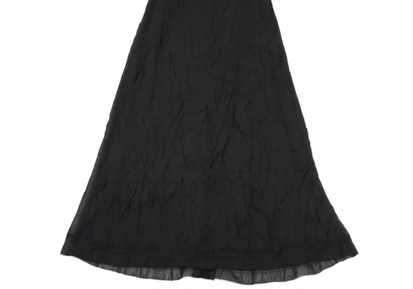 Y's Wrinkle Poly See-through Dress K-168632_006