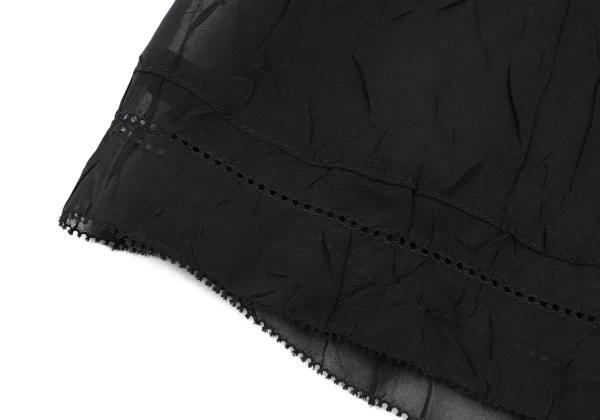 Y's Wrinkle Poly See-through Dress K-168632_007