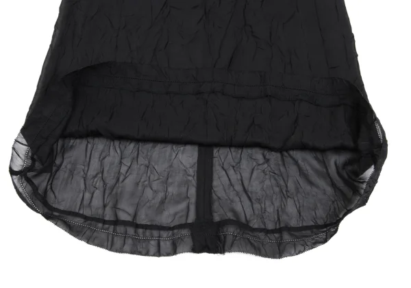 Y's Wrinkle Poly See-through Dress K-168632_008