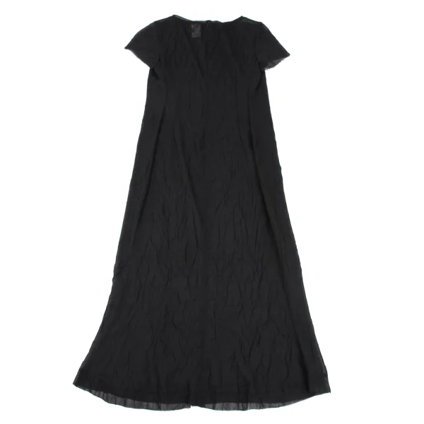 Y's Wrinkle Poly See-through Dress K-168632_009