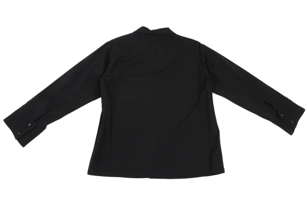 Y's Wool Gabardine Cut Off Jacket K-168633_011