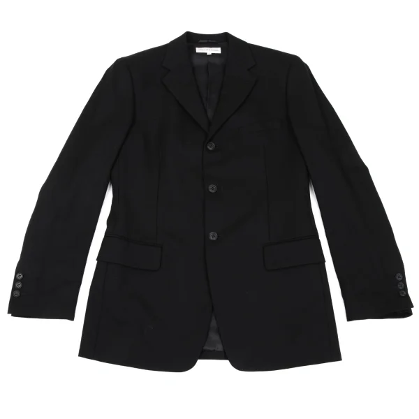 ドリスヴァンノッテンDRIES VAN NOTEN ウール3Bジャケット 黒48 K-168634_001