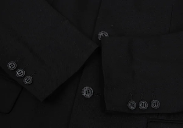 ドリスヴァンノッテンDRIES VAN NOTEN ウール3Bジャケット 黒48 K-168634_008