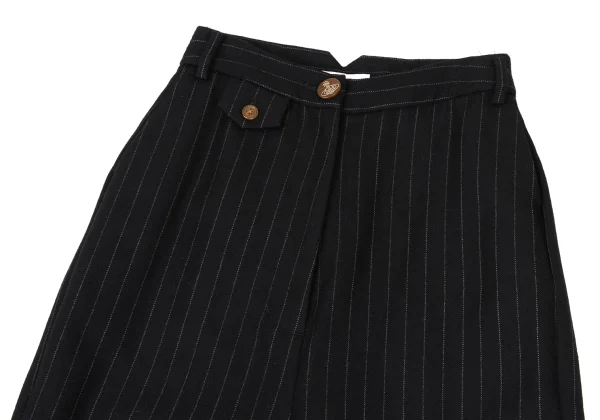Vivienne Westwood Red Label Wool Pinstripe Dropped Crotch Pants K-168637_002
