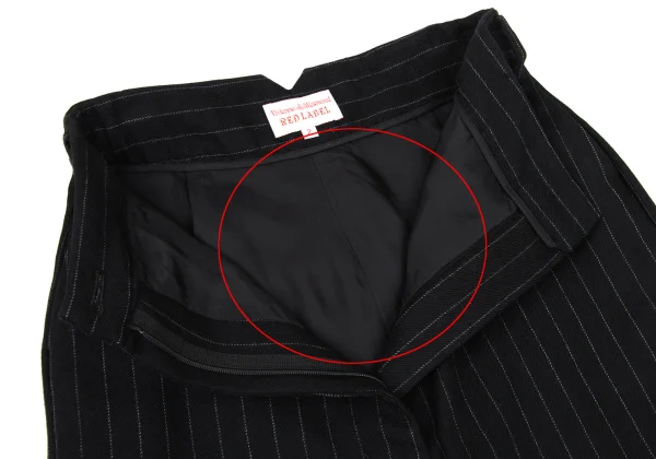 Vivienne Westwood Red Label Wool Pinstripe Dropped Crotch Pants K-168637_006
