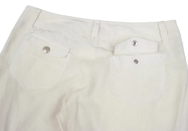 Jean Paul GAULTIER Cotton Linen Pocket Design Pants K-168638_016