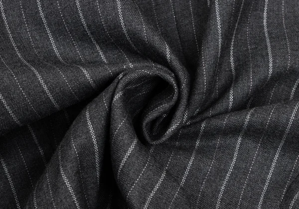 ヴィヴィアンウエストウッド レッドレーベルVivienne Westwood Red Label ピンストライプリブドッキングジャケット グレー1 K-168639_014