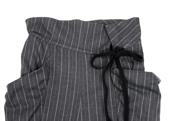 ヴィヴィアンウエストウッド レッドレーベルVivienne Westwood Red Label ピンストライプポケットデザインパンツ グレー2 K-168640_004