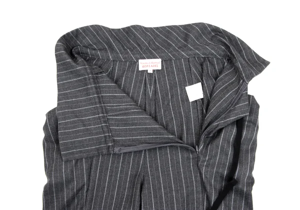 ヴィヴィアンウエストウッド レッドレーベルVivienne Westwood Red Label ピンストライプポケットデザインパンツ グレー2 K-168640_006