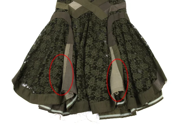 JUNYA WATANABE COMME des GARCONS Floral Lace Flared Skirt K-168642_005