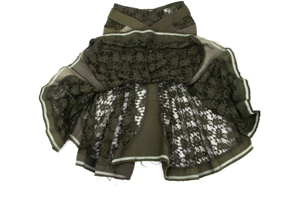 JUNYA WATANABE COMME des GARCONS Floral Lace Flared Skirt K-168642_009