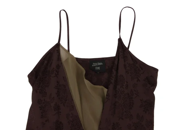 Jean Paul GAULTIER FEMME Floral Jacquard Cami Dress K-168643_004