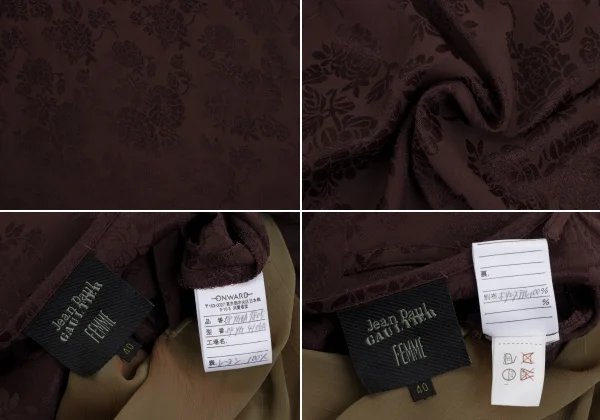 Jean Paul GAULTIER FEMME Floral Jacquard Cami Dress K-168643_018