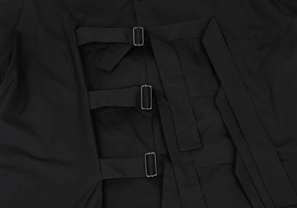 B Yohji Yamamoto Cotton Belt Design Long Shirt K-168644_008