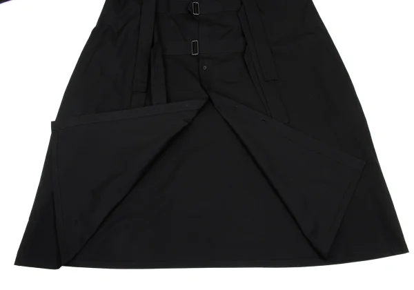B Yohji Yamamoto Cotton Belt Design Long Shirt K-168644_011