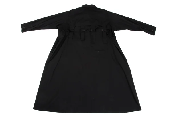 B Yohji Yamamoto Cotton Belt Design Long Shirt K-168644_012