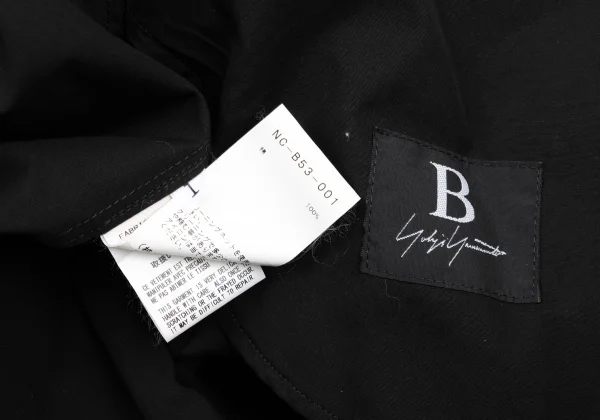 B Yohji Yamamoto Cotton Belt Design Long Shirt K-168644_017