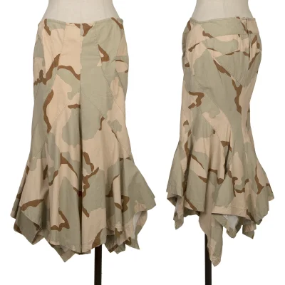 JUNYA WATANABE COMME des GARCONS Camouflage Cotton Skirt