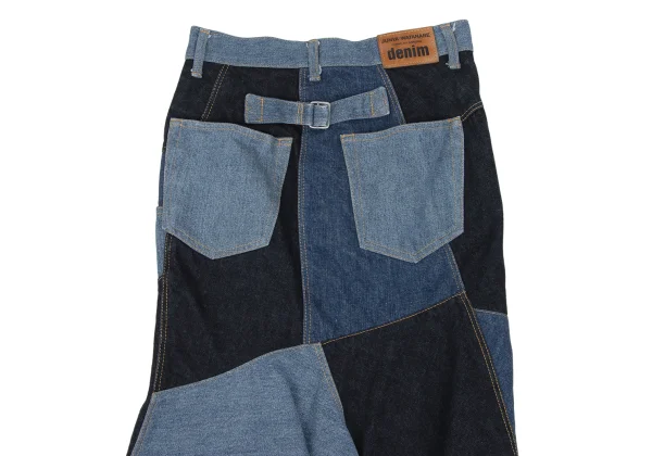 JUNYA WATANABE CAOMME des GARCONS denim Patchwork Denim Skirt K-168646_013