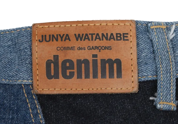JUNYA WATANABE CAOMME des GARCONS denim Patchwork Denim Skirt K-168646_014