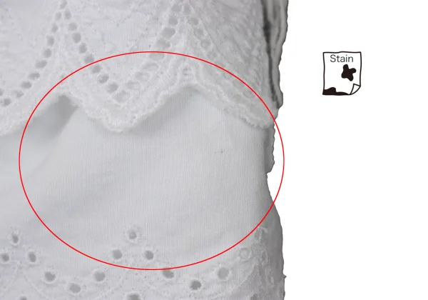 JUNYA WATANABE COMME des GARCONS Embroidered Lace Tiered Denim Skirt K-168648_015