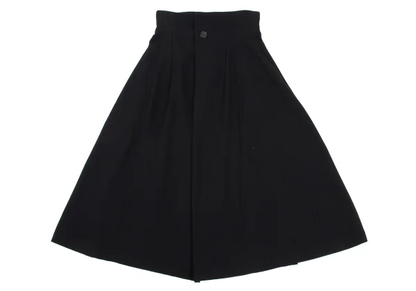 Yohji Yamamoto FEMME Wool Gaba Dart Design Skirt K-168649_002