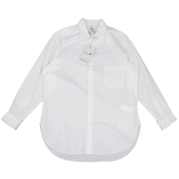 Ground Y Cotton Shirt White 3 K-168650_001