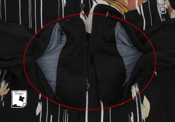 Ground Y×CYBORG 009 60th Collaboration Printed Rayon Shirt K-168651_008