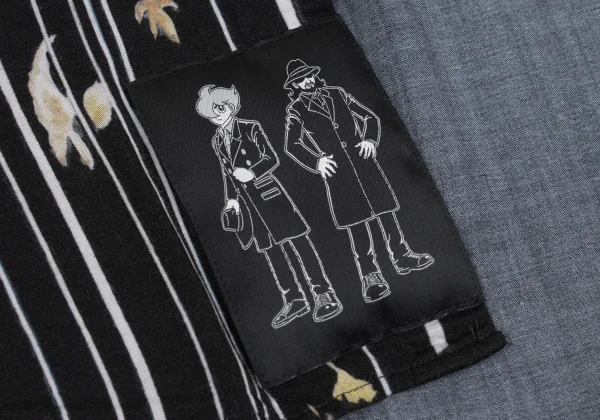 Ground Y×CYBORG 009 60th Collaboration Printed Rayon Shirt K-168651_014