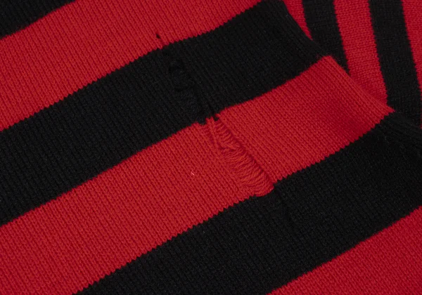 s'yte Acrylic Stripe Clash Knit Sweater K-168654_004