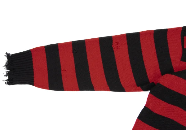 s'yte Acrylic Stripe Clash Knit Sweater K-168654_006