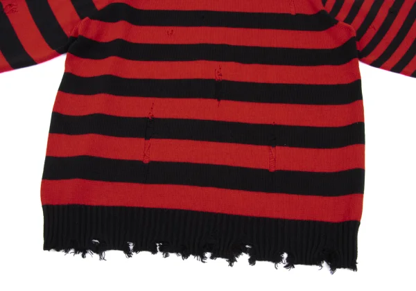 s'yte Acrylic Stripe Clash Knit Sweater K-168654_008