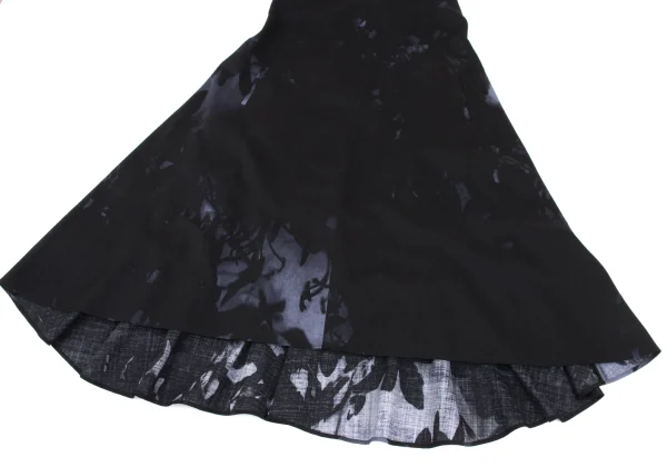 Y's Printed Wool Sleeveless Dress K-168658_005