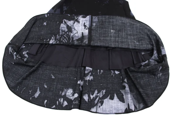 Y's Printed Wool Sleeveless Dress K-168658_008