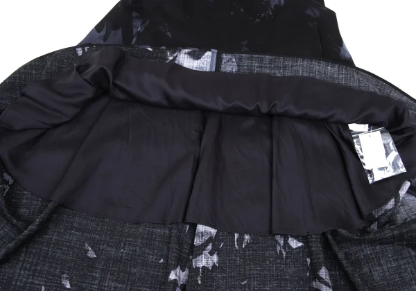 Y's Printed Wool Sleeveless Dress K-168658_009