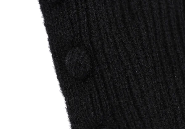 Y's Button Design Wool Arm Warmers K-168659_003