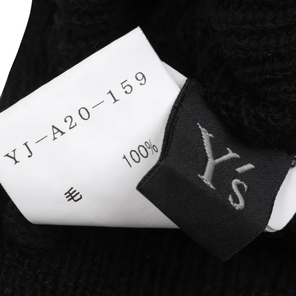 Y's Button Design Wool Arm Warmers K-168659_009