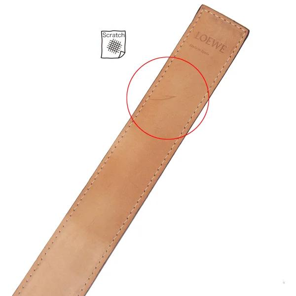 LOEWE Calf Skin Slap Bracelet K-168661_007