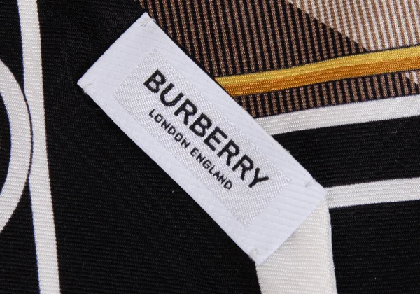 BURBERRY LONDON Check Silk Ribbon Scarf K-168662_009