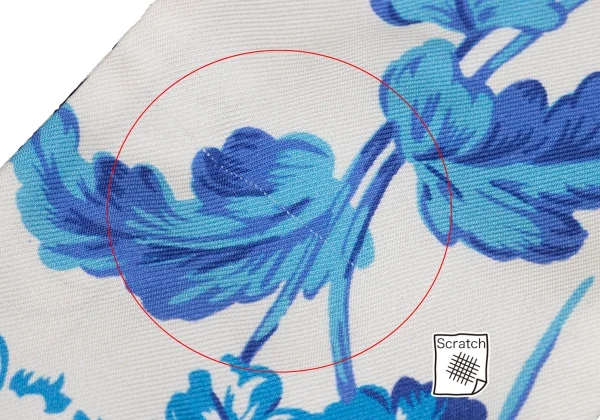 BURBERRY LONDON Floral Printed Silk Ribbon Scarf K-168663_004