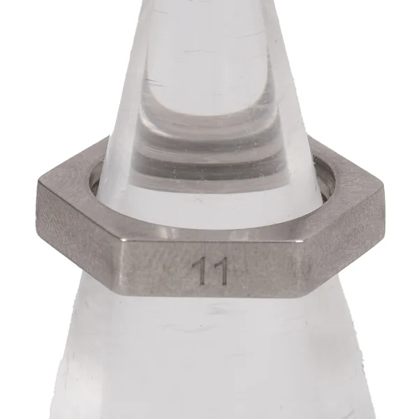 Maison Martin Margiela 11 Hexagon Ring Silver US 5 K-168665_001