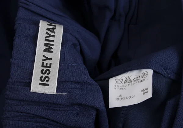 ISSEY MIYAKE Stretch Wool Straight Pants K-168670_011