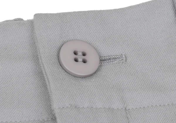 ISSEY MIYAKE Wool Back Tuck Wide Pants K-168671_003