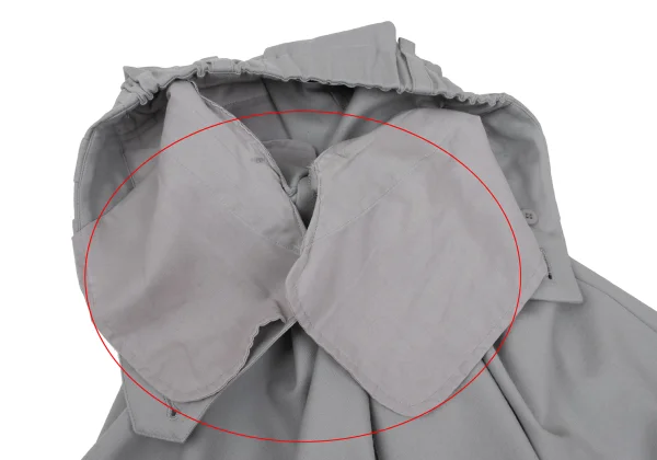 ISSEY MIYAKE Wool Back Tuck Wide Pants K-168671_007