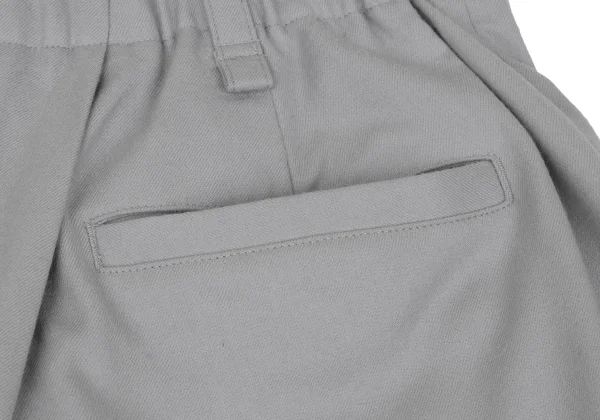 ISSEY MIYAKE Wool Back Tuck Wide Pants K-168671_013