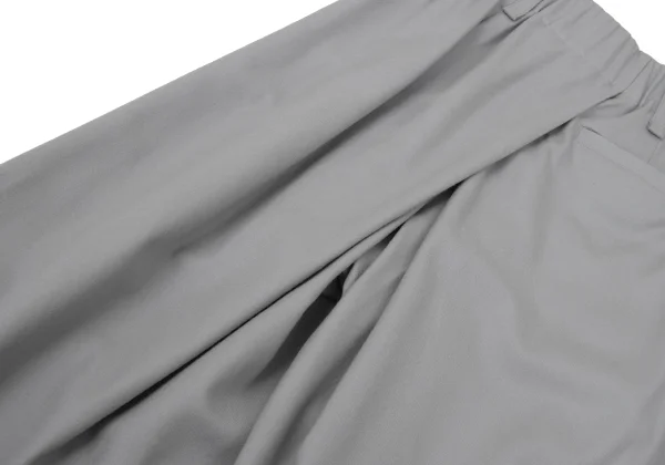 ISSEY MIYAKE Wool Back Tuck Wide Pants K-168671_014