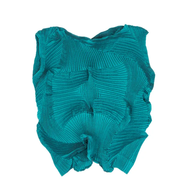 ISSEY MIYAKE 3D Steam Stretch Pleats Sleeveless Top K-168673_002