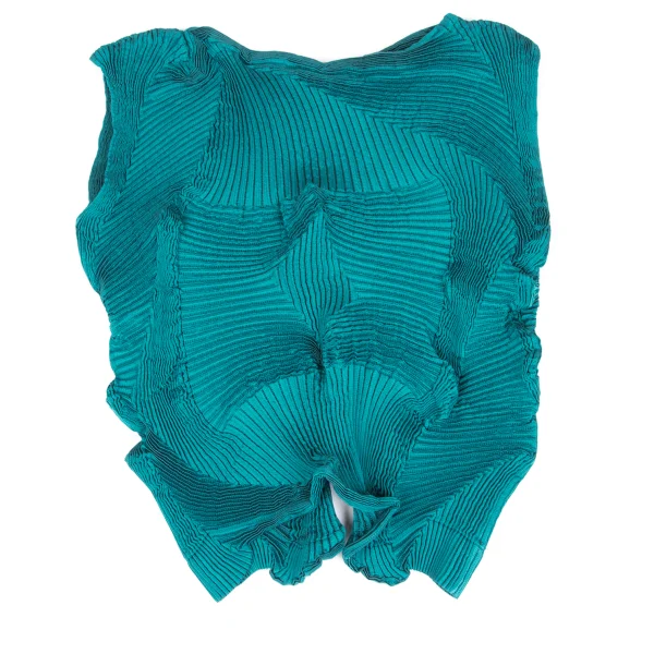 ISSEY MIYAKE 3D Steam Stretch Pleats Sleeveless Top K-168673_009